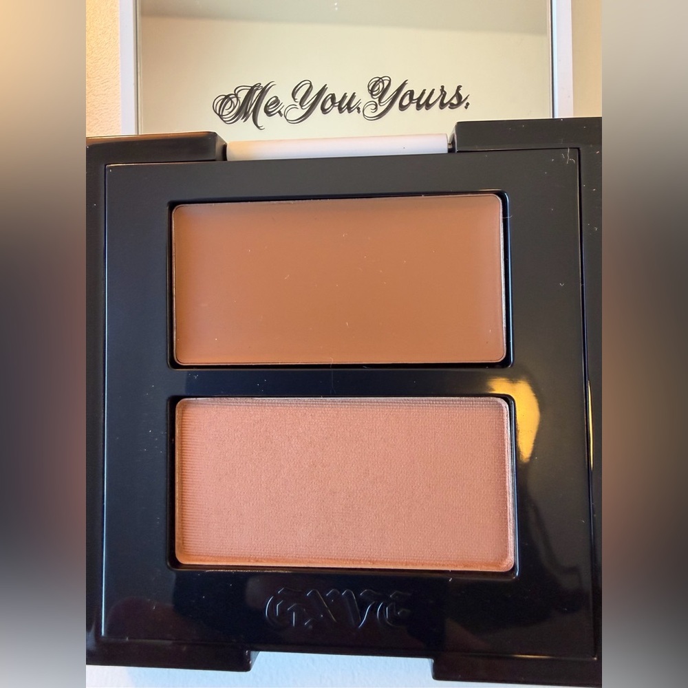 GXVE beauty Pick It Up Cream Contour & Powder Bronzer Duo | shade:toastin | NIB
